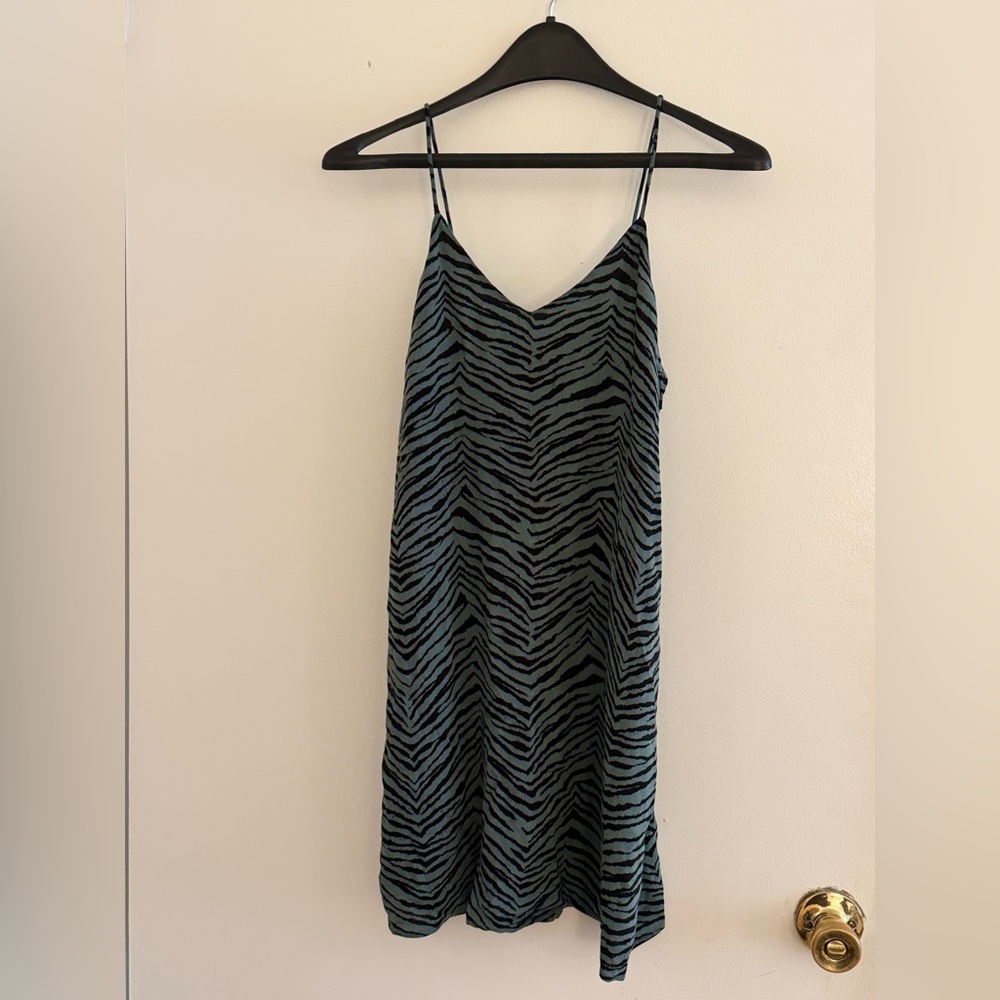 American Eagle Sea Green Slip Dress - XS